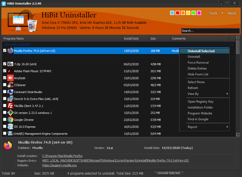 free instals HiBit Uninstaller 3.1.40