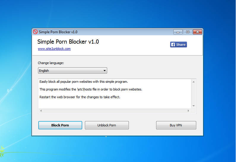 Windows 7 Porn - Viewing Simple Porn Blocker v1.0 - OlderGeeks.com Freeware Downloads
