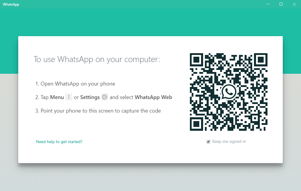 instaling WhatsApp 2.2325.3