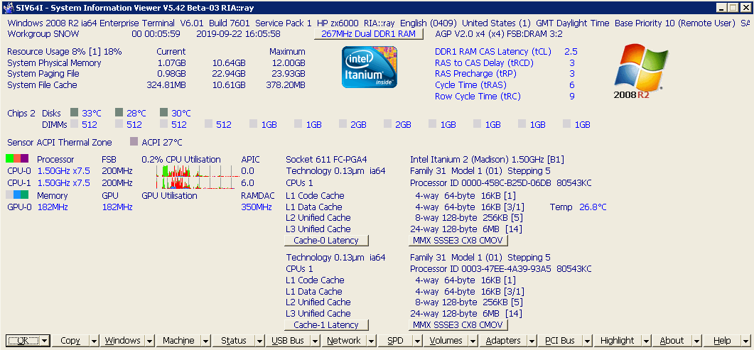 SIV 5.71 (System Information Viewer) for windows instal